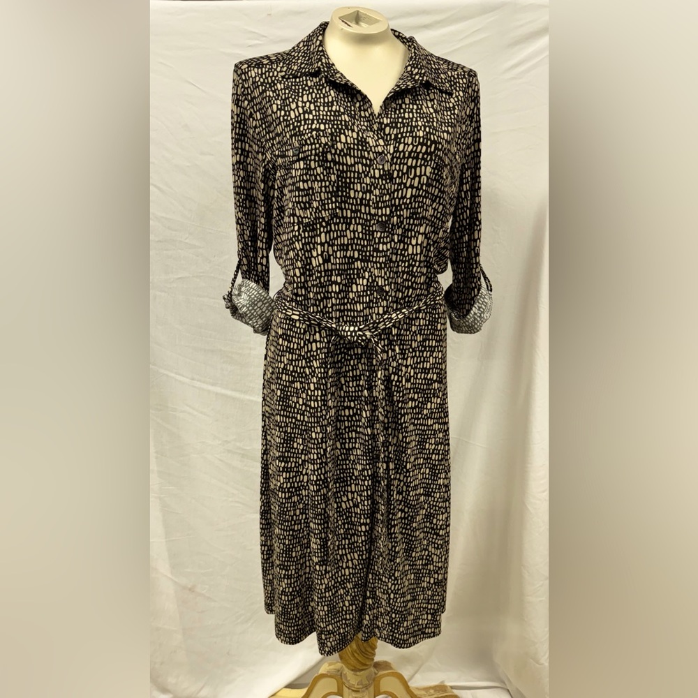 Chico’s Midi Button Up Dress Size 2